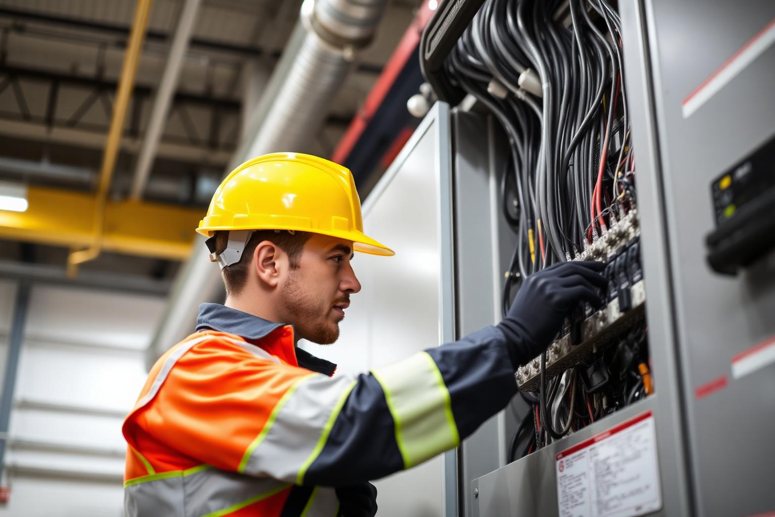 Standby generator at light-commercial property